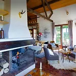 シャレー Grand Cosy, Sauna & Vue De Reve *